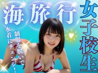 [ギャルぬき！]制服を脱いで、水着にチェンジ！女子校生のビーチ旅行！