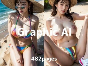 [ギャルぬき！]Graphic AI:謎の色白パリピギャル編【482ページ収録】