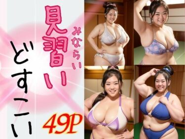 [ギャルぬき！]AI巨漢女どすこいMAXシリーズ〜見習いどすこい〜巨漢女への道 49ページ 日本人 ぽっちゃり 戦士 レスラー 巨乳 デブ 超乳 ガチムチ 女力士 柔道 空手 格闘家 相撲 相撲取り 巨漢女 巨人 でかい big むちむち アスリート ごっつあんです AI生成 CG えろ無し