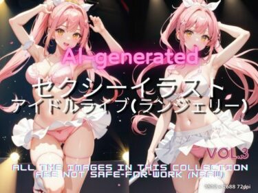 [ギャルぬき！]AI生成 セクシーアイドルライブ待ち受けコレクション Vol.3